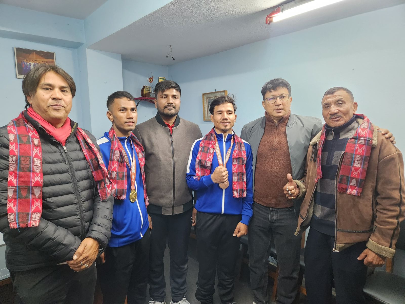 Minister for Youth and Sports Bablu Gupta has congratulated Nepali athletes who won medals at the Asian Wildwater Canoeing Championship held in Nujiang, China.